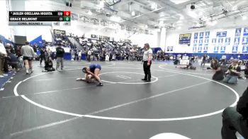 110 lbs Cons. Round 4 - Jaslen Orellana Higuita, Rowland vs Grace Belmont, Capistrano Valley