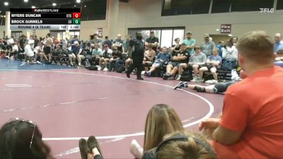 150 lbs Round 4 (6 Team) - Brock Gunnels, Level Up vs Myers Duncan, OTC