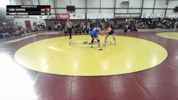 157 lbs Champ. Round 1 - James Newman, Carbon vs Cael Hoopes, Juab