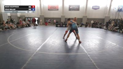 144 lbs Noah Kauffman, Iowa Blue vs Cole Millan, California Silver
