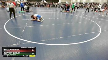 120 lbs Cons. Round 4 - Matthew Quigley, Michigan Premier WC vs Mykola Shamray, Built By Brunson Wrestling