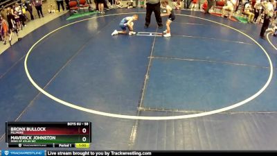 58 lbs Semifinal - Maverick Johnston, Sons Of Atlas WC vs Bronx Bullock, Fillmore