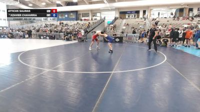 120 lbs Champ. Rd Of 64 - Atticus Salinas, Gold Rush Wrestling vs Xzavier Chavarria, Grindhouse Wrestling Club