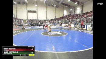 285 lbs Quarterfinal - Troy Beeman, Waverly vs Luke Sottolano, Williamson Hs