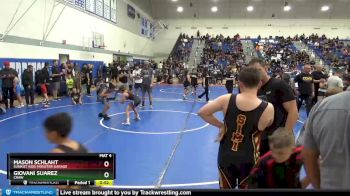92 lbs Round 2 - Giovani Suarez, CRAW vs Mason Schlaht, Sunkist Kids Monster Garage