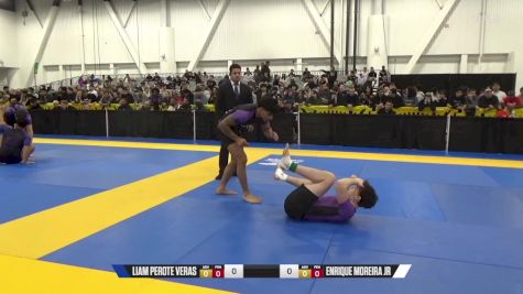 Enrique Moreira Jr vs Liam Perote Veras 2024 World IBJJF Jiu-Jitsu No-Gi Championship