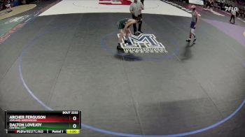 Cons. Round 2 - Archer Ferguson, Ashland-Greenwood vs Dalton Lovejoy, Central City