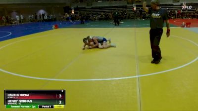 125 lbs Placement (4 Team) - Parker Kipka, Foley vs Henry Norman, Brainerd