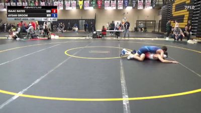144 lbs Champ. Round 1 - Isaac Bates, Iowa vs Aydan Groom, Moyer Elite Wrestling