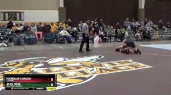 184 lbs Cons. Round 2 - Nicholas Caruso, Lourdes vs Jake Nase, Delaware Valley