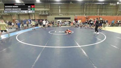 76 lbs Rr Rnd 3 - Jackson Weber, Steller Trained Skywalkers - MSE vs Andrew Neumoyer, Turks Head - MSE