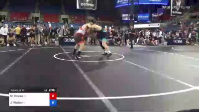 285 lbs Round Of 16 - Matthew Cruise, Pennsylvania vs Jacob Walker, Iowa