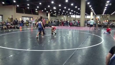 90 lbs Round 2 (6 Team) - James Johnston, Alabama Elite Blue vs Lincoln Keaten, Alabama Elite Gold