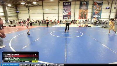 72 lbs Rd# 9- 2:15pm Saturday Final Pool - Ethan Guzman, Scorpions vs Dawson Grady, NCWAY National Team