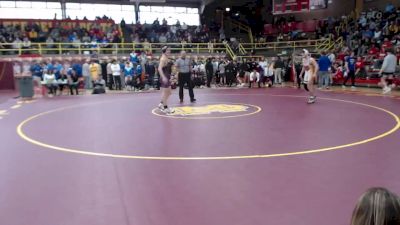 160 lbs Cons. Round 3 - Joey Pierre, Evansville Mater Dei vs LUKE McCOY, Civic Memorial