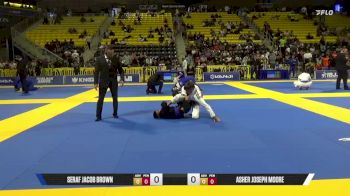 Asher Joseph Moore vs Seraf Jacob Brown 2025 World Jiu-Jitsu IBJJF Championship