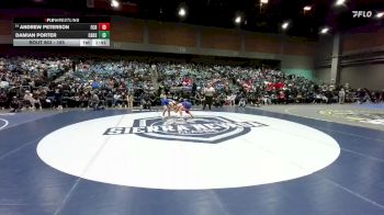 165 lbs Champ. Round 2 - Damian Porter, Carson vs Andrew Peterson, Beyer