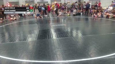 106 lbs Round 1 (6 Team) - Elliot Harris, Cleveland vs Justin Wells, MF Dynasty