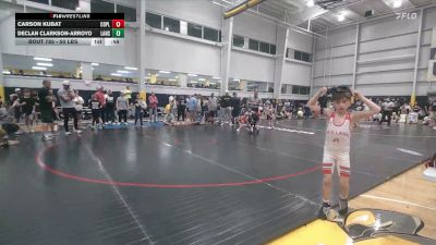 50 lbs Quarterfinal - Carson Kubat, Coplay vs Declan Clarkson-Arroyo, Lansdowne