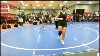 126 lbs Round Of 16 - Presley Curley, Coweta vs Katie Garcia, Mannford