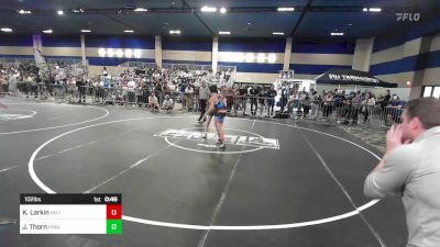 102 lbs 5th Place - Kash Larkin, Valiant College Prep vs Jackson Thorn, PINnacle