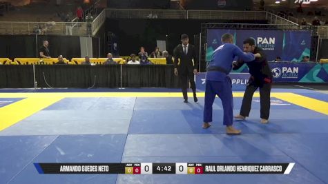 Raul Orlando Henriquez Carrasco vs Armando Guedes Neto 2025 Pan Jiu Jitsu IBJJF Championship