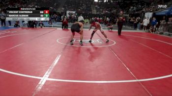 126 lbs Cons. Round 7 - Vincent Contreras, Nampa vs Marcus Aleman, Fruitland