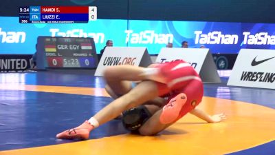 50 kg Final 3-5 - Sarra Hamdi, Tunisia vs Emanuela Liuzzi, Italy