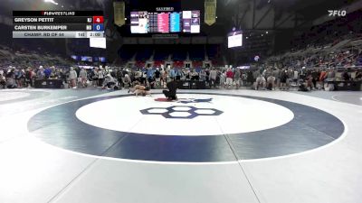 132 lbs Champ. Rd Of 64 - Greyson Pettit, NJ vs Carsten Burkemper, MO