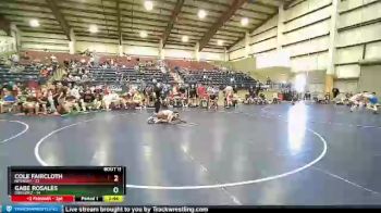 106 lbs Finals (8 Team) - Cole Faircloth, NEVADA1 vs Gabe Rosales, Oregon2