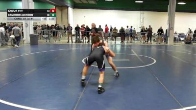 120 lbs Consi Of 32 #1 - Eamon Fry, NJ vs Cameron Jackson, CA