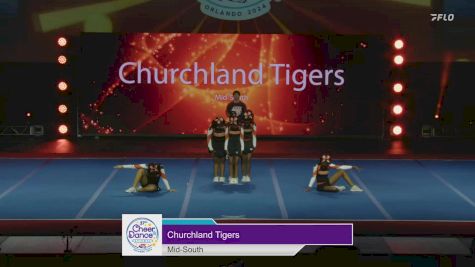 Mid-South - Churchland Tigers [2024 Southeastern VA Pop Warner Show Cheer 2 Jr. Varsity Small Monday] 2024 Pop Warner National Cheer & Dance Championship