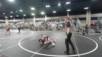 80 lbs Semifinal - Blake Maestas, Juggernaut WC vs Valeria Cerna, Southwest Stallions WC
