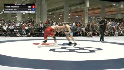 79 lbs Cons. Round 5 - Jack Thomsen, Panther Wrestling Club RTC vs Sam Beckett, Nittany Lion Wrestling Club