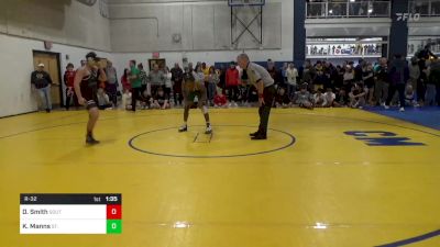 133 lbs R-32 - Dillon Smith, Southwest Miami-FL vs Khimari Manns, St. Edward-OH