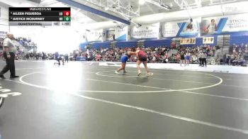 235 lbs Quarterfinal - Aileen Figueroa, Liberal vs Justice McBurney, Washburn Rural