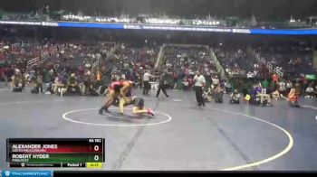 4A 182 lbs Cons. Semi - Alexander Jones, South Mecklenburg vs Robert Hyder, Pinecrest