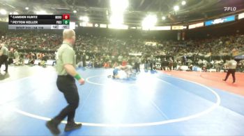 5A 126 lbs Semifinal - Camden Kuntz, Mountain Home vs Peyton Keller, Preston