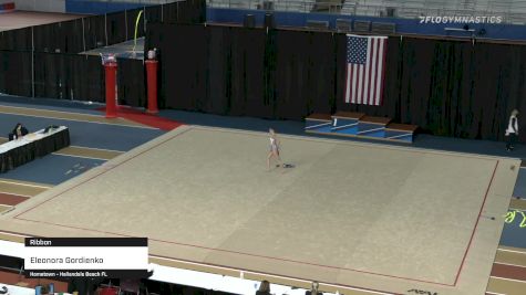 Eleonora Gordienko - Ribbon - 2021 Rhythmic Elite Qualifier