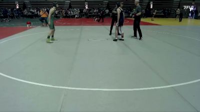 140 lbs Cons. Round 3 - Kevin Kerzman, Paynesville vs Nolan Grund, Hutchinson