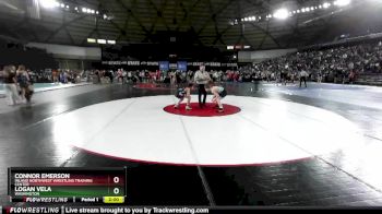 100 lbs Champ. Round 1 - Logan Vela, Washington vs Connor Emerson, Inland Northwest Wrestling Training Center