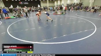 120 lbs Cons. Round 3 - Jameson Small, Kearney MatCats Wrestling Club vs Damian Aponte, Tennessee