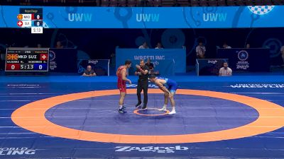 92 kg Repechage #3 - Redjep Hajdari, North Macedonia vs Samuel Scherrer, Switzerland