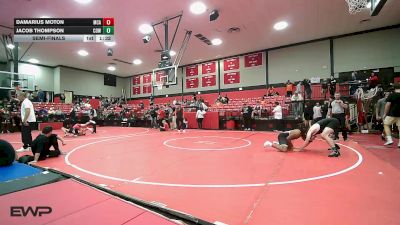 165 lbs Semifinal - Damarius Moton, McAlester vs Jacob Thompson, Coweta