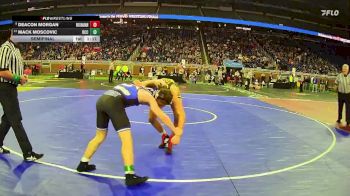 D1-126 lbs Semifinal - Deacon Morgan, Rochester Adams vs Mack Moscovic, Detroit Catholic Central HS