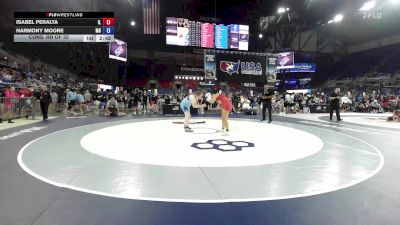 190 lbs Cons. Rd Of 32 - Isabel Peralta, IL vs Harmony Moore, MO