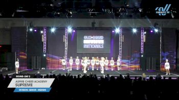Aspire Cheer Academy - Supreme [2023 L4 Senior - Medium Day 2] 2023 GLCC Schaumburg Grand Nationals