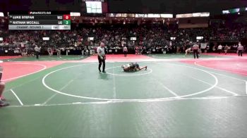 146 lbs Champ. Round 1 - Nathan Mccall, LAC3 vs Luke Stefan, WCC1