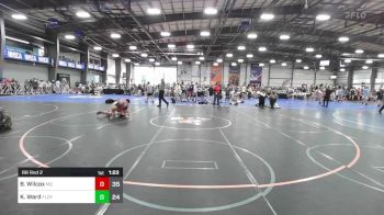 195 lbs Rr Rnd 2 - Benjahmin Wilcox, Mayo Quanchi vs Kenny Ward, Floyd Wrestling Club