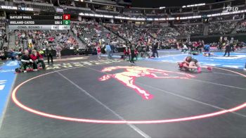 G140-4A Cons. Round 1 - Ireland Cates, Ignacio Girls vs Sayler Wall, Burlington Girls